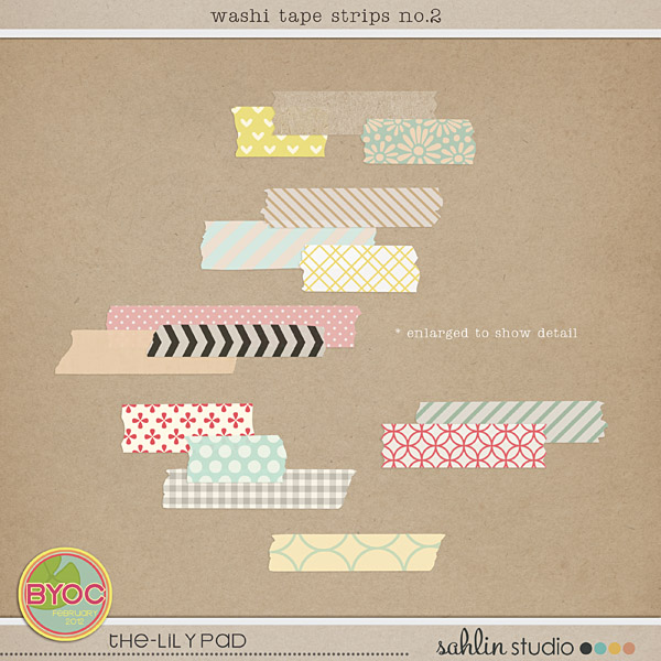Washi Tape Strips no. 2