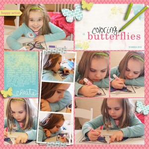 Coloring Butterflies