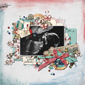 Baby sister on her way