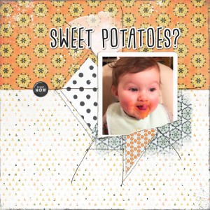 Sweet Potatoes (Left)
