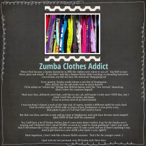 Zumba Clothes Addict - April 2017 Photography Challenge