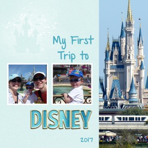 Disney photobook cover