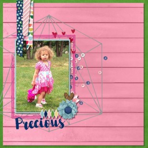 February Template Challenge - Precious Pia