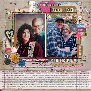 My Favorite Story Is About Us - Jan 31 - Then & Now (The Last Day!)