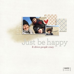 Just be happy