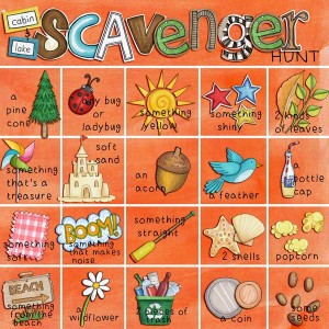 Scavenger Hunt Card