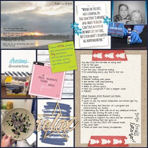 MOC 8 - January 11 - 2020 Vision Board