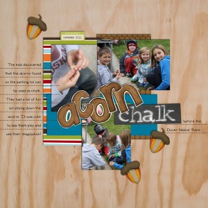 acorn chalk