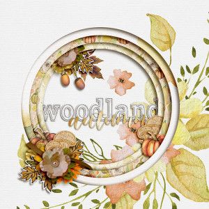Autumn Woodland - MOC Nine - Jan 30 - Extreme Shadows-3D sculpture world/place