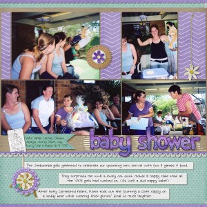Jan 21 - baby shower