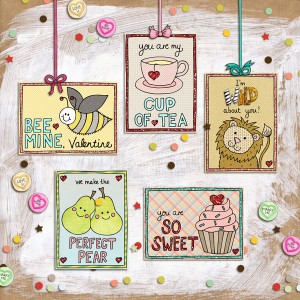 Colour in Valentines