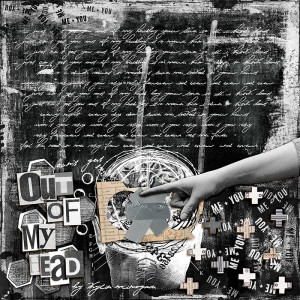 MOC 11 - Day 13: Scrap a Page with Lyrics