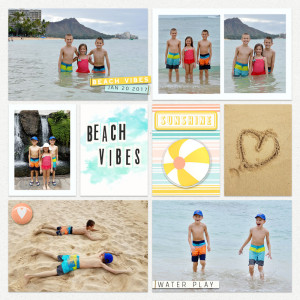 Beach Vibes (Slow Scrap 7/18/23)