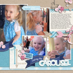 Riding the carousel