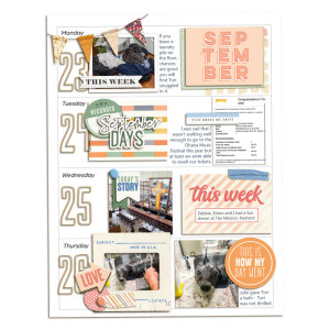 Week 39 Memory Planner (Left)