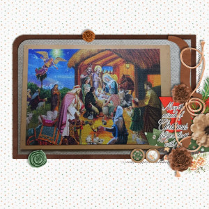 Advent Jigsaw Completed