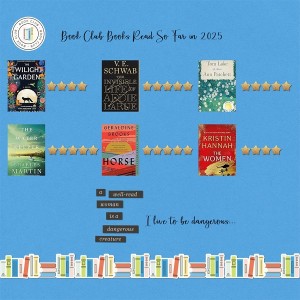 Book Club Books Read So Far 2025