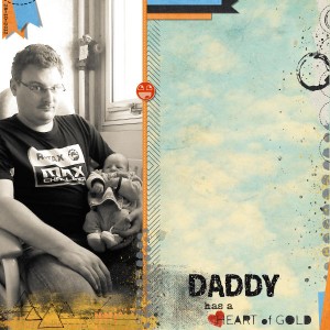 Daddy has a heart of gold