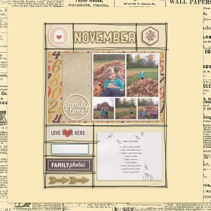 November Title Page