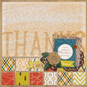 30 days of thanks.