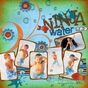 Ninja water boy