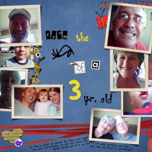 From the Eye of a 3 yr. old