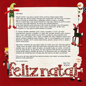Carta do Papai Noel (Santa´s Letter)