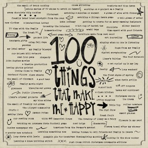 100 Things that Make Me Happy