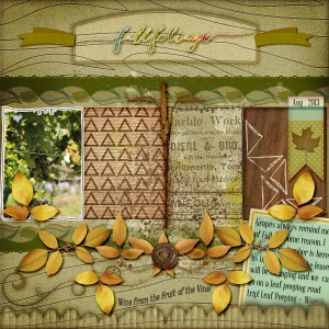 Fall grapes - Sept BYOC challenge
