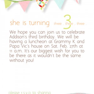 Birthday Invite