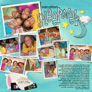 Vacation Sleepover