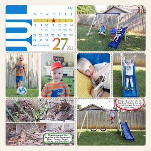 2013 Project Life | Week 27