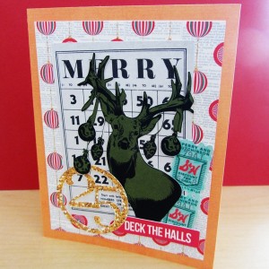 Deck the Halls Card