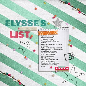 Elysse's List