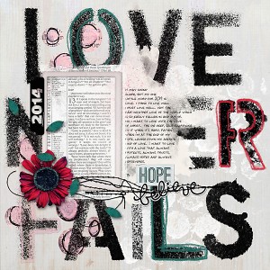 love never fails