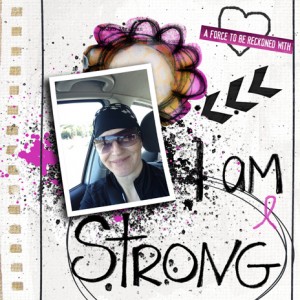 I am Strong - MOC Art Journalling