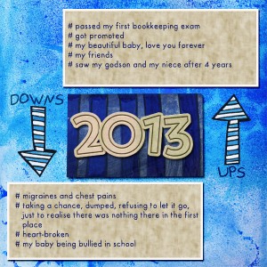 Recap 2013, ups and downs
