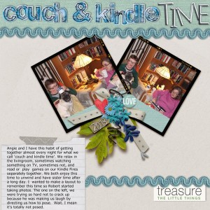 Couch and Kindle Time - MOC Challenge #20 Pimp this Page