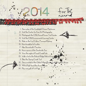 2014 List