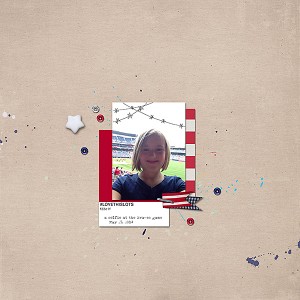 at the ball park