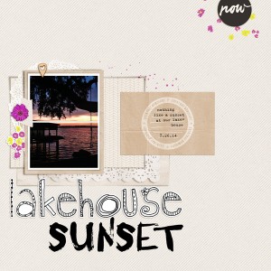 Lakehouse Sunset