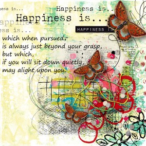 Happiness is ....