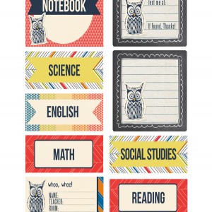 Printable School Labels