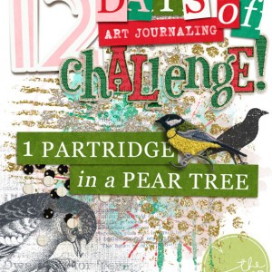 12 Days of Art Journaling - DAY #1