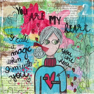 Day 2 - 12 days of Art journaling