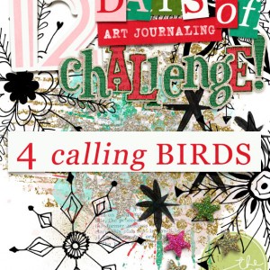 12 Days of Art Journaling - DAY #4
