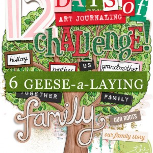 12 Days of Art Journaling - DAY #6