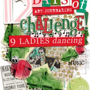 12 Days of Art Journaling - DAY #9