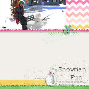 MOC3-5 Snowman Fun