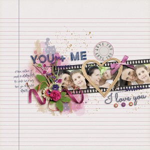 MOC - Challenge 27 - Sketch Challenge - YOU + ME
